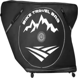 VEVOR 트라이애슬론 자전거 여행 가방 TSA 잠금 및 듀얼 지퍼가 있는 운송용 보관용 캐리어 케이스 Max.