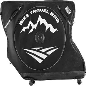 VEVOR 자전거 여행 가방 TSA 잠금 및 듀얼 지퍼가 있는 로드 바이크 보관용 캐리어 항공 야외 사용 비행기