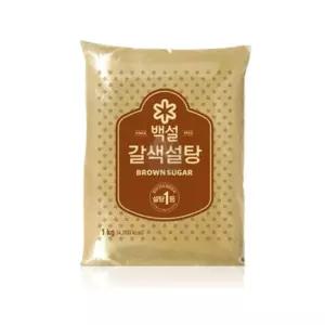 백설 갈색설탕 1kg X 16개