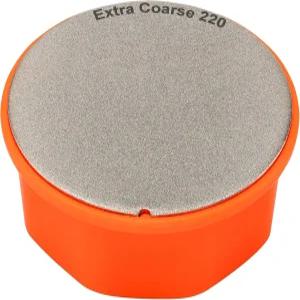 SHARPAL 216N 듀얼 그릿 다이아몬드 샤프닝 스톤 - 엑스트라 코스 220 / 잔디 깎는 기계 블레이드 축 해치