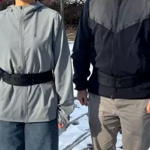 슬림 허리 가방 러닝 야간 휴대폰 운동 허리 가방 수납 벨트 스트레치 아웃도어 피트니스 사이클링 가벼운