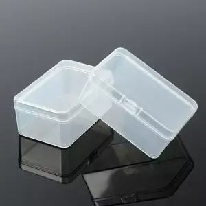 미니 2p세트 직사각 플라스틱 수납케이스 소형 보관통