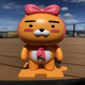 완성품 카카오프렌즈 리본 라이언 Ryan 피규어 [AHU4121]