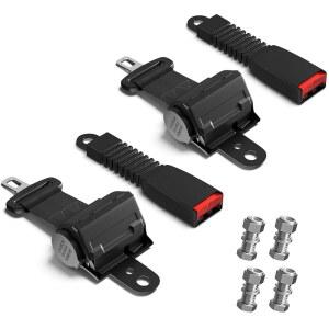 클럽 랠리 골프 카트 안전벨트, 카 이지고 야마하 2세트 / 4세트용 40인치 접이식 유니버설 안전벨트 키트