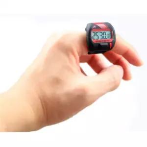 방수 핑거 셀프 시계 다이버 손가락 기록계 수상 워치