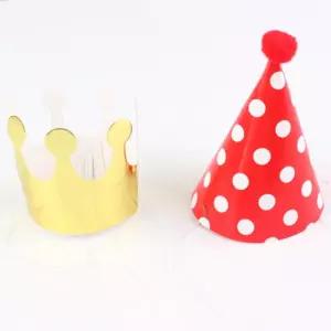 어린이 생일파티 고깔모자 세트 6개 [AYB557]