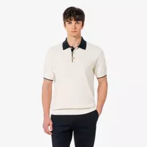 [국내매장정품] 라코스테 LACOSTE 남성 립조직 카라 연사 반팔 스웨터 폴로 셔츠 PH943E-56G_XFJ 201255