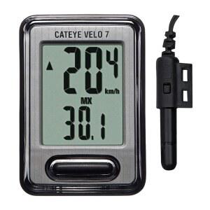 CATEYE 유선 자전거 컴퓨터 초보 주행 시작 보급형 U2013 속도계 자동 거리계