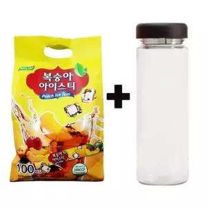 6프로 이레 복숭아 아이스티 100Tx1개+워터바틀.