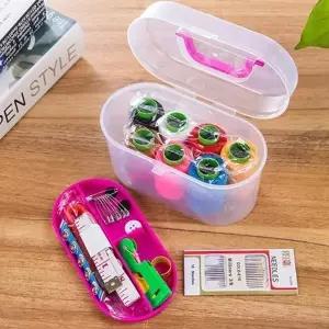 온더벨라 가정용 미니 반짇고리풀세트 2단 바느질키트