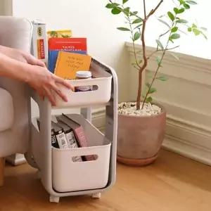 온더벨라 서랍형 미니트롤리 수납함 소품정리함