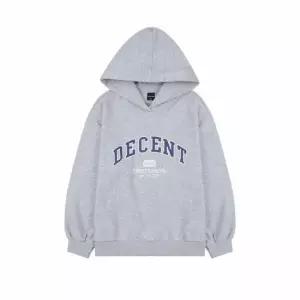 APPLE PINK 아치 레터링 후드티셔츠 APK8T130GSG_GY