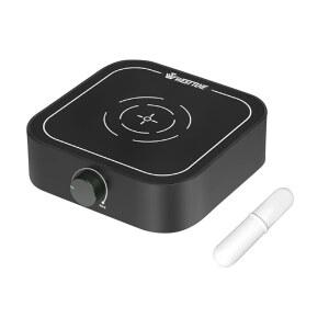 WEST TUNE 마그네틱 교반기 3000rpm, 교반 막대가 있는 교반판, 미니 믹서 최대 용량 3000mL, 실험실 교반기(가열 없음)