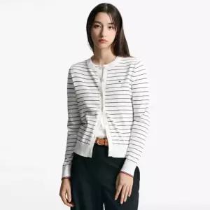 타미힐피거 TOMMY HILFIGER 크루넥 가디건 T22F6KCD031WT2 702916