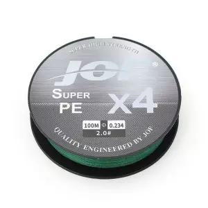 2호 100m 그린 4합사라인 낚싯줄 JOF PE