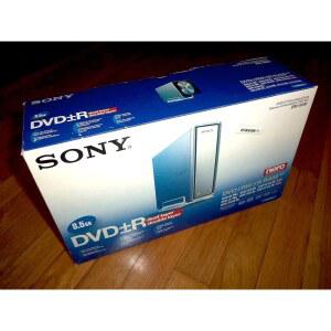 소니 DRX820U 외장 USB 2.0 DVD+R 더블 레이어 / DVD+RW 드라이브
