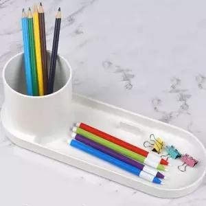 온더벨라 펜꽂이트레이 데스크정리 연필꽂이 1+1