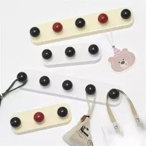 온더벨라 동글동글 부착형 후크걸이 벽걸이 1+1