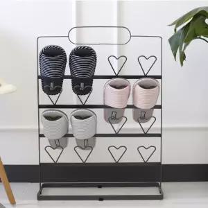 꽂이 슬리퍼 색상 학원 걸이 매장 실내화 철제 그레이