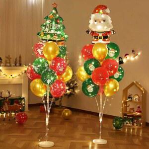 크리스마스풍선장식 크리스마스파티 기념일 연말 성탄절 생일파티 루돌프 크리스마스풍선