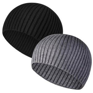 남성용 헤니호 겨울 울 비니 따뜻한 플레인 토보건 모자 스키 러닝 니트 해골