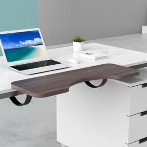 책상연장선반 키보드슬라이드 데스크톱 연장판 책상 홀드리스 측면 학생 판 접판 접이식