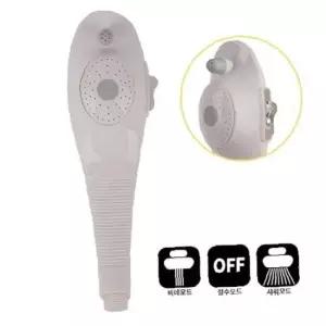 3단 절수형 샤워기 헤드 비데모드 샤워모드