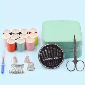 온더벨라 실용적인구성 바느질세트 PU케이스 반짇고리