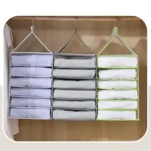 리빙박스 행거 6단 옷정리 트레이