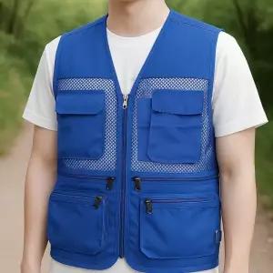 아웃도어 조끼 여름작업조끼 레저 L 메쉬 초경량