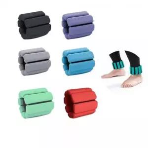 실리콘 중량밴드 손목 발목 모래주머니 2파운드 중량밴드
