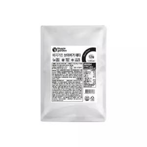 [베지가든] 브이버거패티 1.2kg (80g x 15ea) (식물성 대체육) 1개