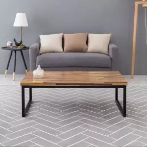 좌식테이블 가구샘 철재 하드우드 좌탁 1000 소파테이블 B2192(착불)