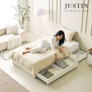 [저스틴퍼니처]레나 멀티 수납 침대(SS)