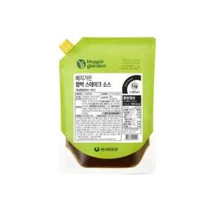 [베지가든] 함박스테이크 소스 1kg (식물성) 1개