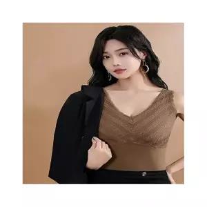 에스케이스토아 여성 겨울 보온나시 볼륨캡 레이스 민소매 기모내의 (KYR-WD39E8E) 893112