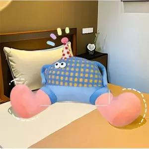 꾹4  침대 귀여운 허리 쿠션 허리볘개 의자 쇼파 등받이