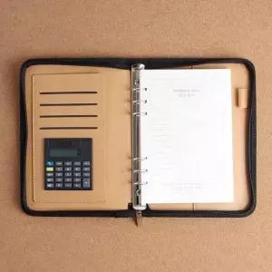 [문구/오피스] 계산기내장 지퍼 다이어리 유선 업무다이어리