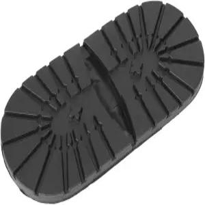 TOPINCN 미끄럼 방지 스틱 패드 부츠 고무 밑단 보호대 신발용 그립 (블랙)