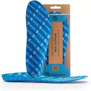 블루마카 데일리 컴포트 깔창 ？ 발바닥 근막염용 맥스 쿠션 작업화 스탠딩 1 000마일 지지대 평발용