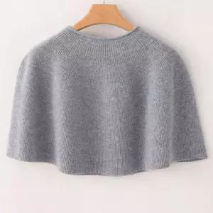 케이프가디건 판초니트 봄 숄케이프 가을 회색 망토가디건