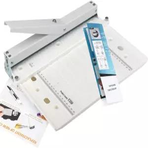 종이책을 위한 확장된 위치 블록 종이 폴더 접이식 수동 크리저 13.78인치 크리싱 머신 카드 재고 브로셔