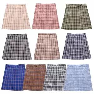 체크무늬 하이웨스트 스커트 치마 시리즈2