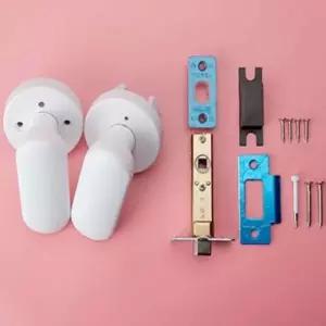 ( )엔젤 ATL-711 화이트 도어손잡이 문손잡이교체