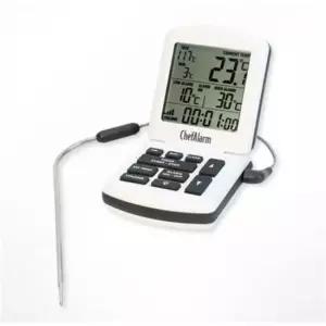 ETI온도계 전문가용 중심온도계 알람 내열센서와이어 오븐온도계