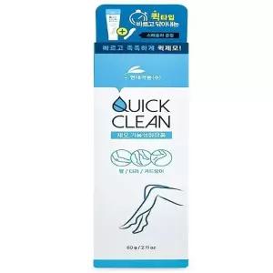 제모 기능성화장품 퀵클린 제모크림 60g 팔 다리 겨드랑이 퀵제모 스패츌러 주걱 포함(SH)