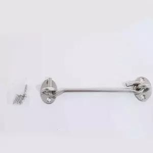 [제니케이]스텐 문 잠금 장치 아오리링 걸쇠 6인치 미닫이 이중 도어 (11247065)