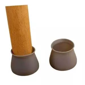 의자캡 그레이 실리콘의자발캡 미끄럼방지 원형 M