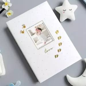 [문구] 대형 아기 사진앨범 초음파 보관 포토북 패밀리 웨딩 기념 책자