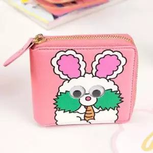 무빙아이 토끼 반지갑DG 예쁜지갑 반지갑 지갑선물 여성지갑